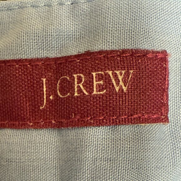EUC Women's J. CREW Tweed Lined Wool Blend Trouser Pants Chambray Blue | Size 8 - Picture 8 of 10